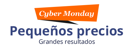 Cyber Monday donweb - Pequeos precios con grandes resultados
